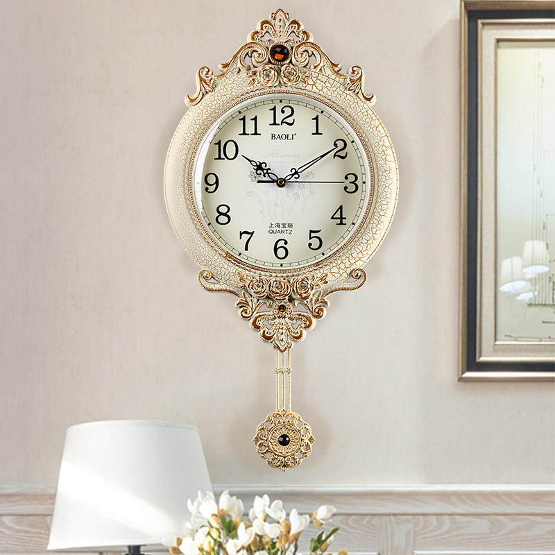 Luxury Lifestyle Aesthetic - Jam Dinding Minimalis Gaya Cina Jam