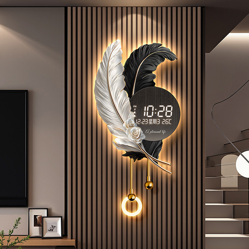 Luxury Lifestyle Aesthetic - Jam Dinding Minimalis Gaya Cina Desain