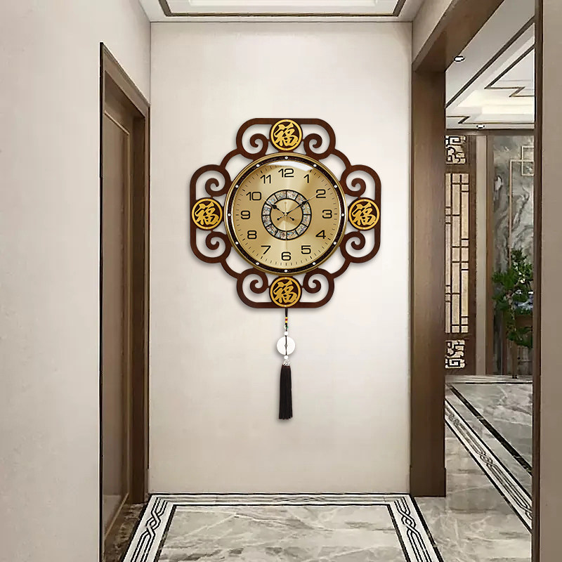 Luxury Lifestyle Aesthetic - Jam Dinding Estetika Gaya Cina Desain