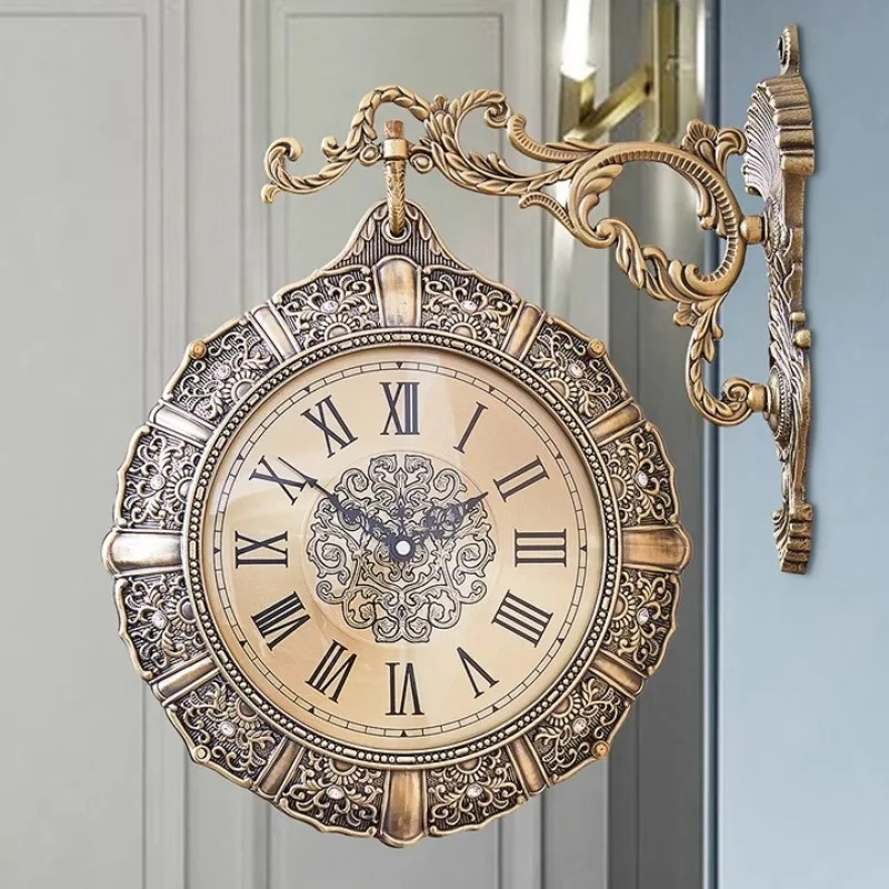 Luxury Lifestyle Aesthetic - Jam dinding ruang tamu Nordik, Retro