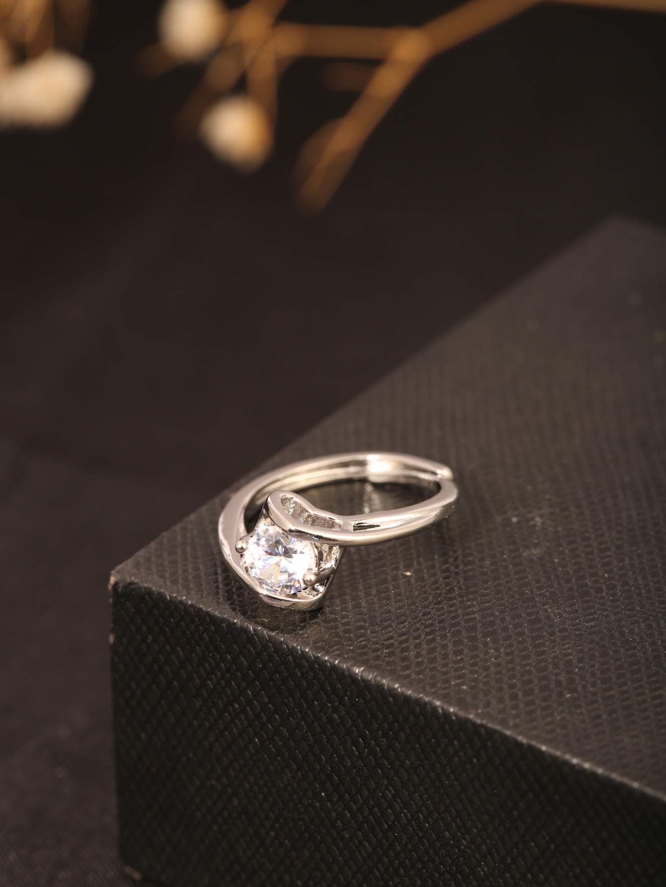 1 buah cincin terbuka tembaga  - Luxury Lifestyle For Women ulasan dan harga