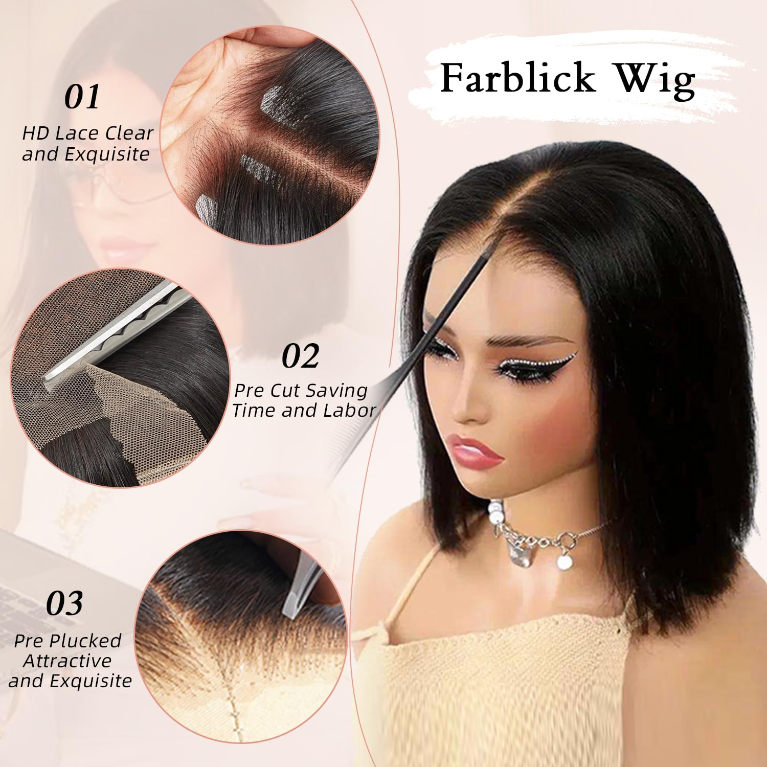 Wig Bob Pendek Smilegirl 5x5 H - Luxury Lifestyle For Women ulasan dan harga