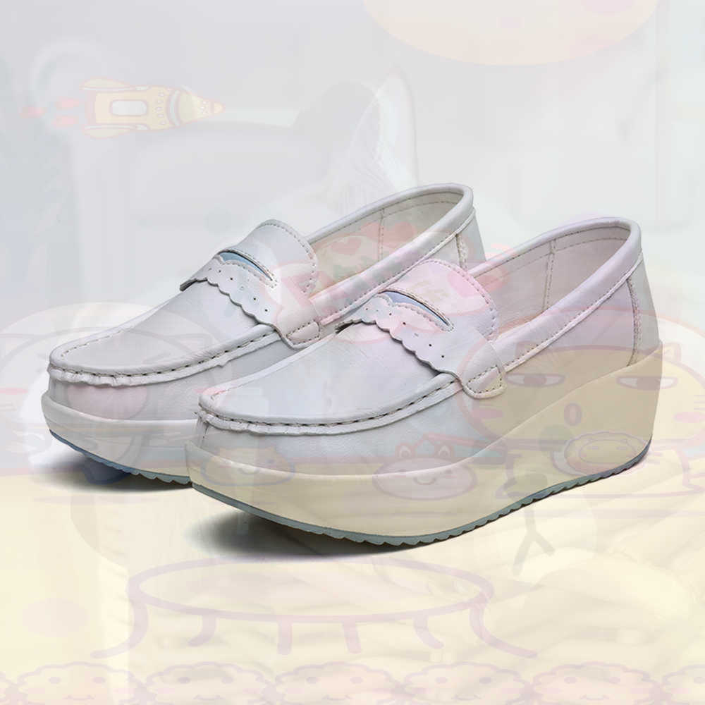Plataform Sepatu Kets Merah Mu - Luxury Lifestyle Goods ulasan dan harga