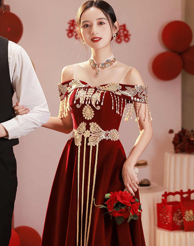 Gaun Cheongsam Gaya Cina untuk - Luxury Lifestyle Girl ulasan dan harga