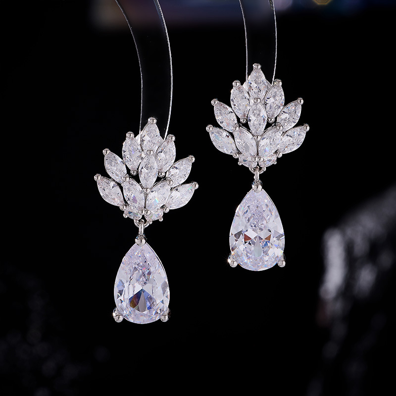 Anting Tetes Air Zirkon Super  - Luxury Lifestyle Goods ulasan dan harga